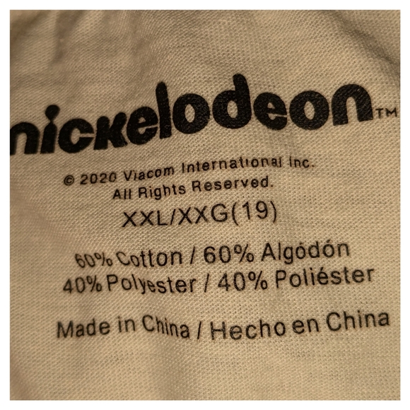 Nickelodeon Cartoon Graphic Tee XXL - Picture 2 of 4